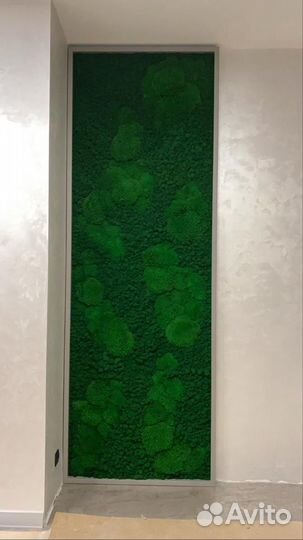 Декор из мха