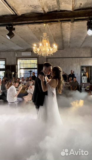 Тяжелый дым и холодные фонтаны на свадьбу
