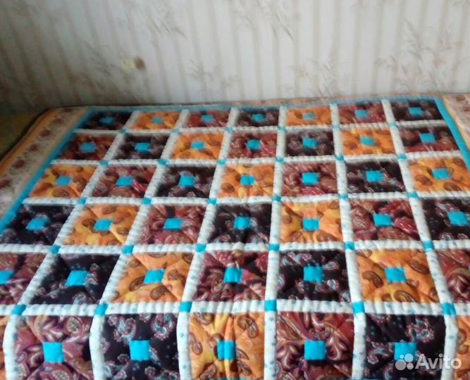 Одеяло лоскутное пэчворк