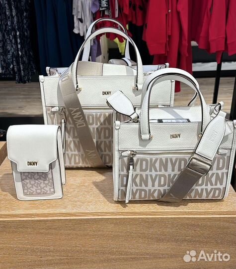 Сумка женская натуральная кожа dkny usa оригинал