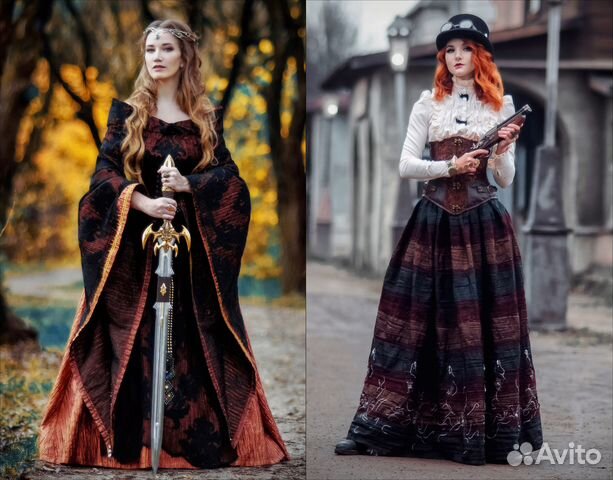 Прокат исторических костюмов, бальных платьев в Москве | Услуги | Авито