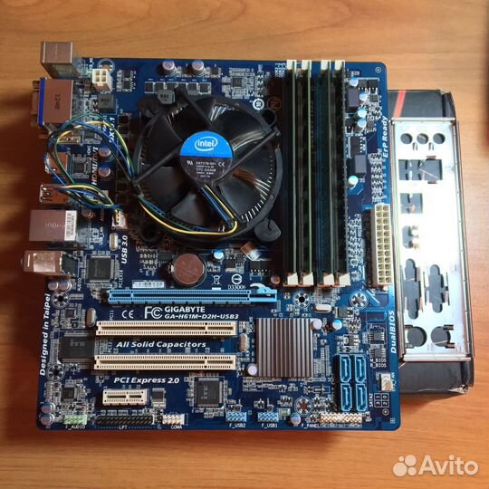 Комплект на i3 3220/4 gb/кулер