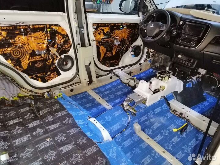 Шумоизоляция автомобиля