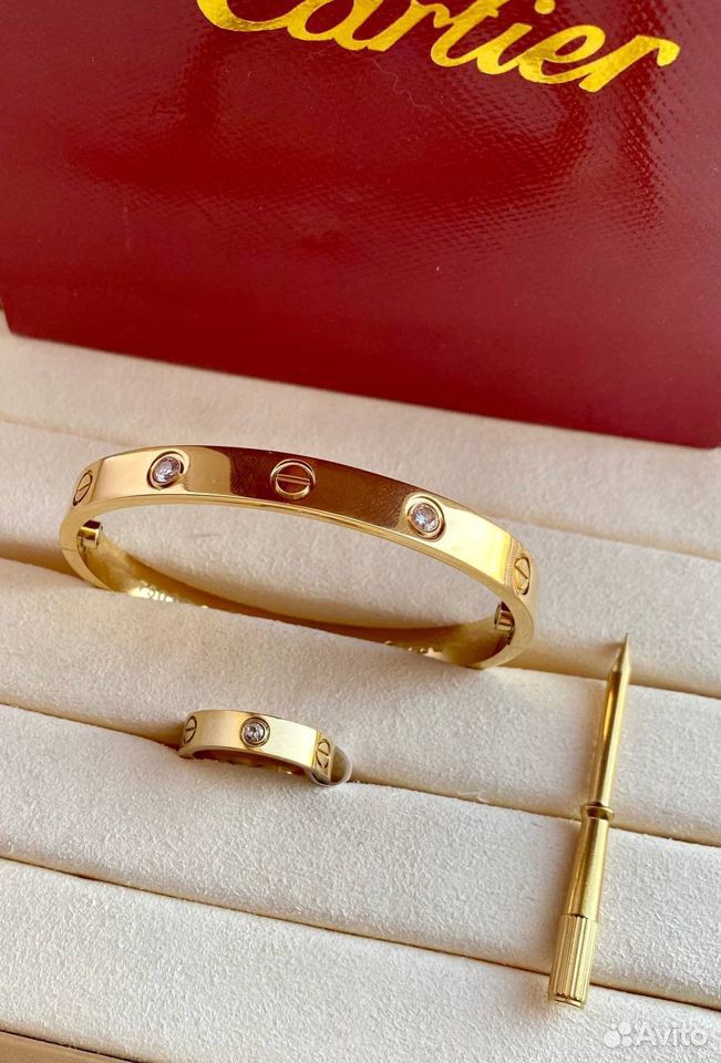 Cartier бижутерия, кольцо в подарок