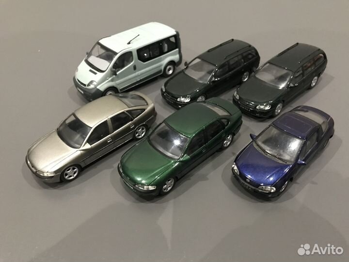 Модели авто Opel Опель масштаб 1:43