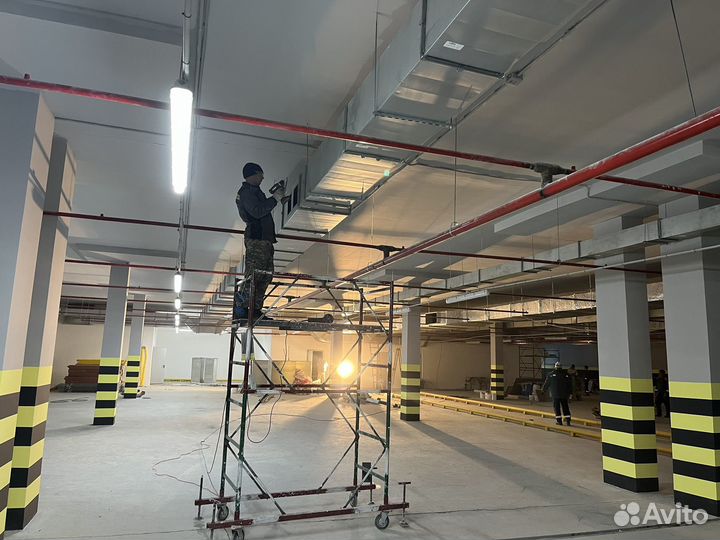 Монтаж систем вентиляции,чистка,обслуживание