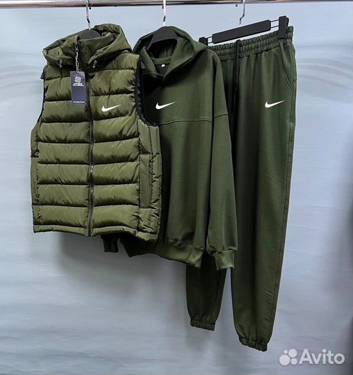 Спортивный костюм Nike с жилеткой