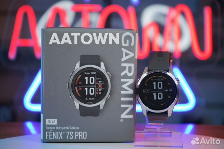 Garmin fenix 7S Pro Solar Edition Silver