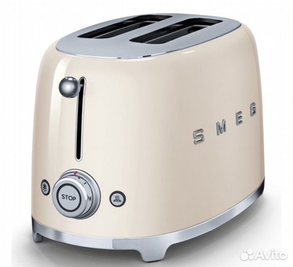 Тостер smeg tsf01creu