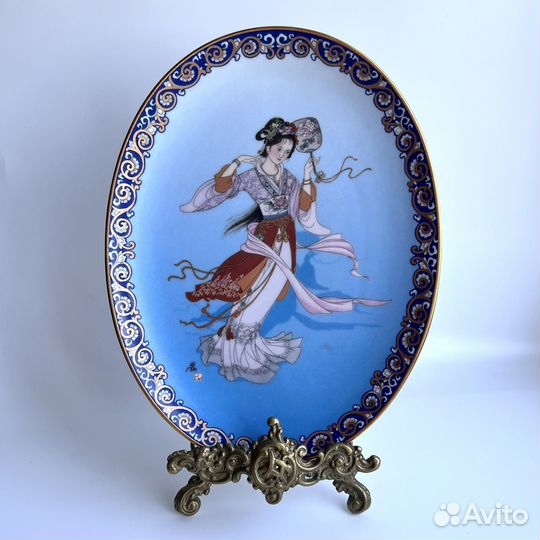 Bradford Exchange овальные фарфоровые тарелки