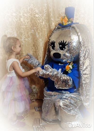 Ростовая кукла аренда, аренда зайки, костюма