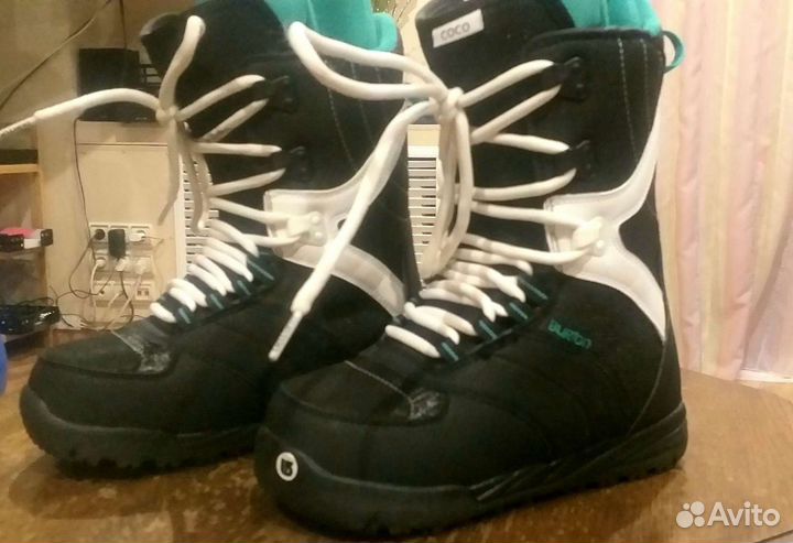 Сноубордические ботинки Burton Coco 6 black/white