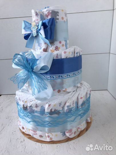 Торт из памперсов