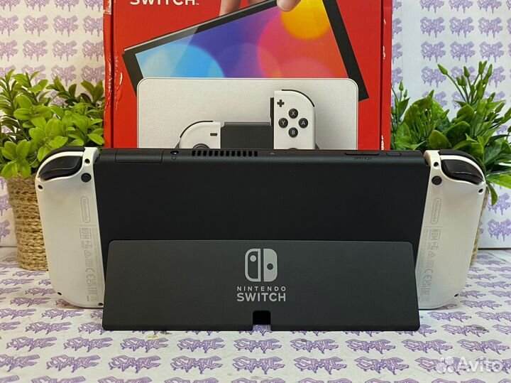 Прошитая Nintendo Switch Oled + Много Игр