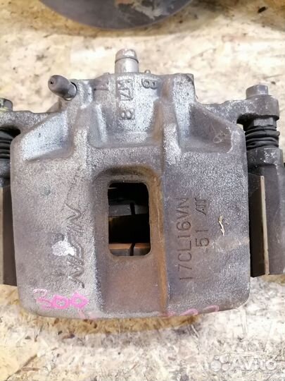 Тормоза передние комплект 300 мм Honda Accord 8