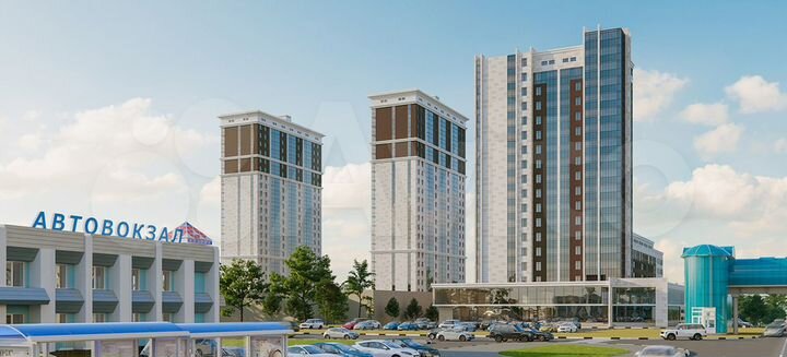 1-к. квартира, 51,6 м², 23/24 эт.