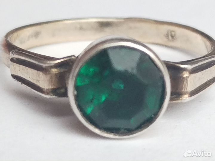 Кольцо серебро 875 СССР