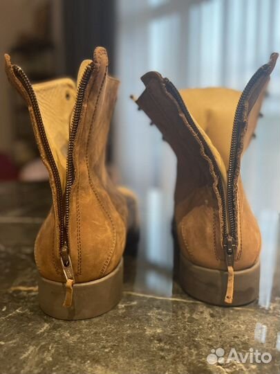 Мужские ботинки для охоты замша Le chameau