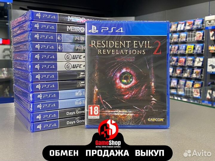 Resident Evil Revelations 2 ps4 новая