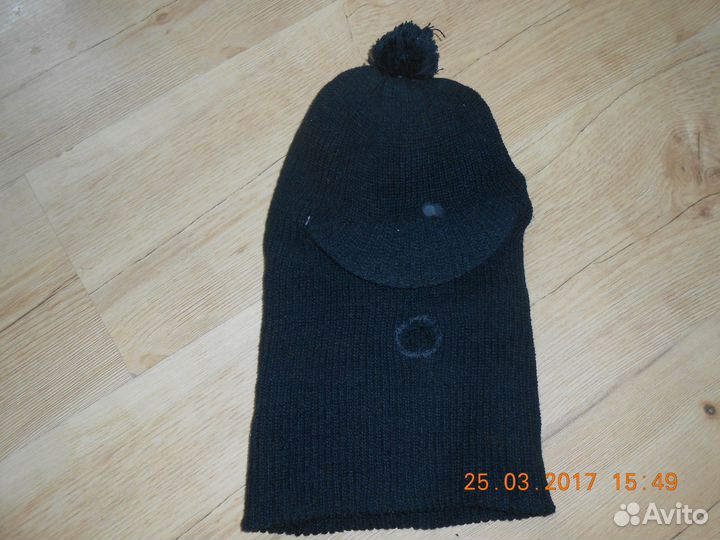 Шапка маска с козырьком