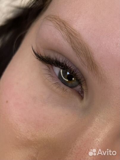 Наращивание ресниц модель