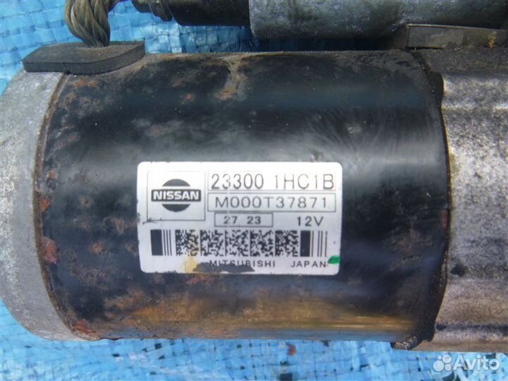 Стартер Nissan Note E12 HR12DDR 2012