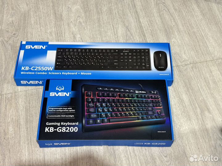 Беспроводные клавиатуры sven