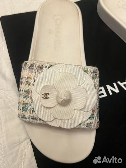 Шлепанцы chanel