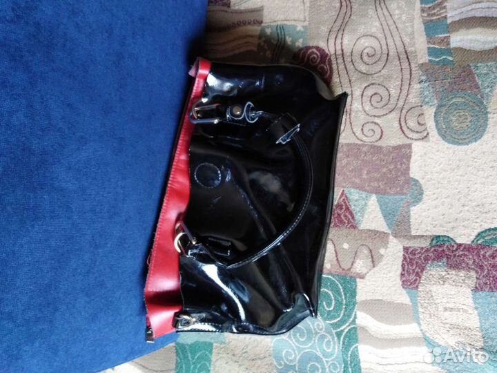 Натуральная лакированная кожа