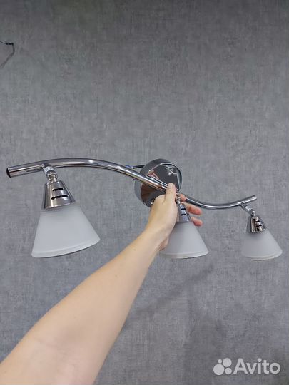 Светильники с 2 и 3 плафонами