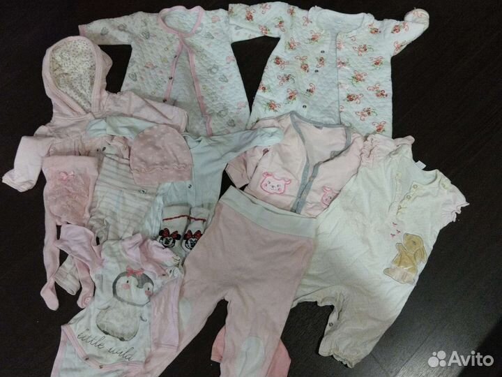 Вещи пакетом на девочку