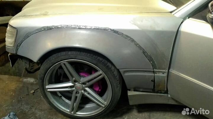 Mercedes w124 E500 арки Обвесы