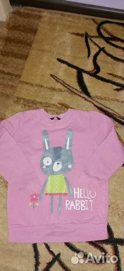 Пакет с детскими вещами на девочку размеры 104-116