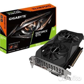 Gigabyte GeForce GTX 1650 D6 windforce OC 4G (GV-N