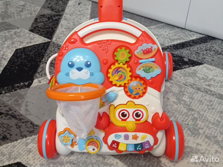 Ходунки детские два в одном и стол для развития