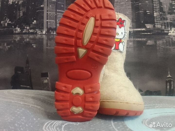 Валенки для девочки 23 размер