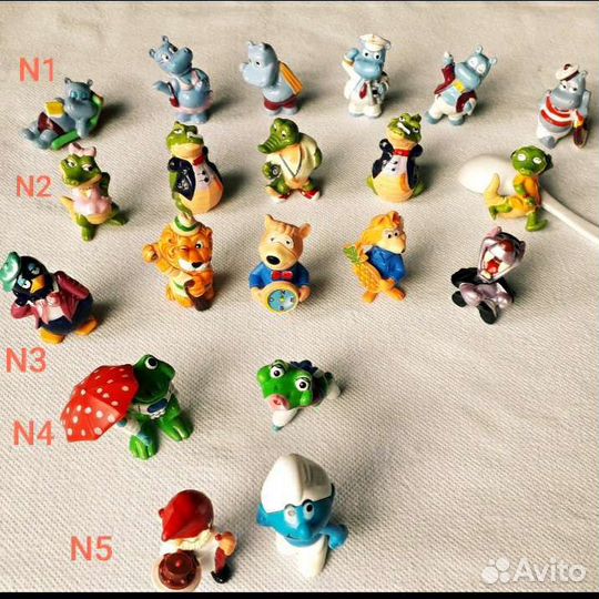 Фигурки из киндера