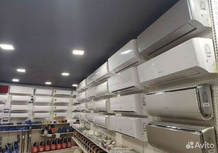 Сплит система с установкой