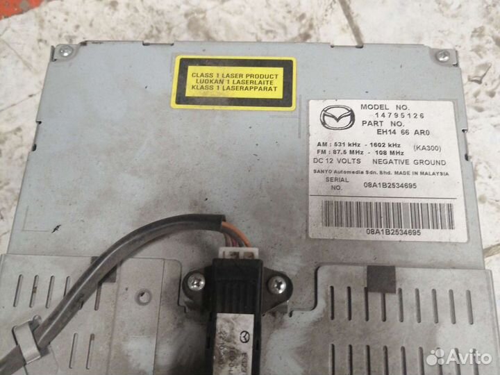 Магнитола mazda cx 7