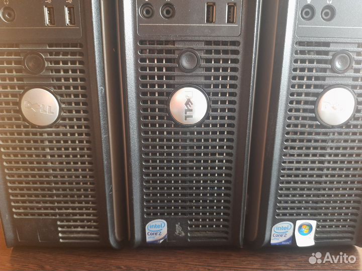 Dell optiplex 755 компьютер системный блок