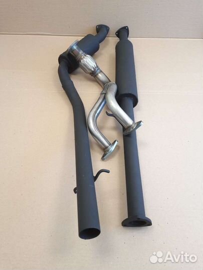 Выхлопная тюнинг система на Ока