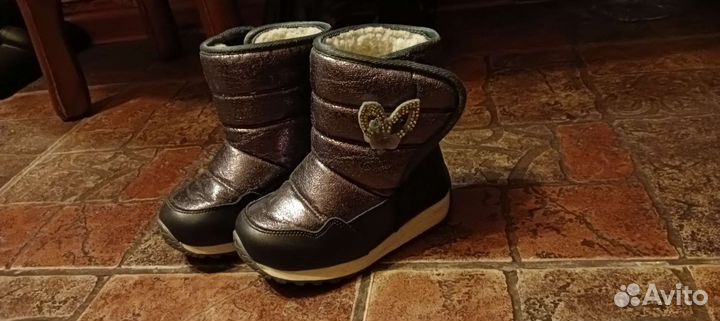 Зимние сапожки для девочки