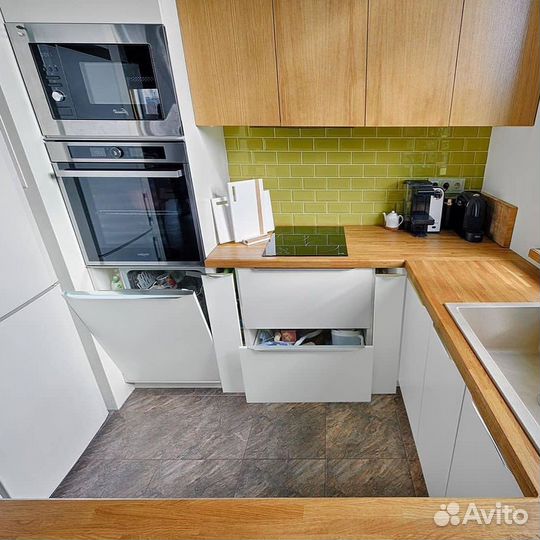 Кухонный гарнитур на заказ. Нестандартные решения