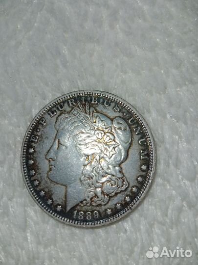 1 доллар 1889г О