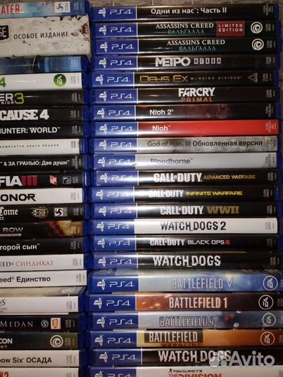 Sony PS4 игры и много топовых игр