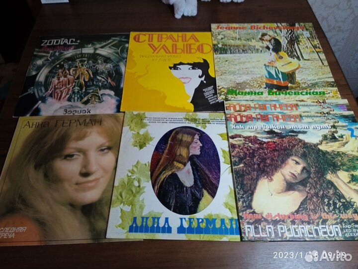 Виниловые пластинки СССР