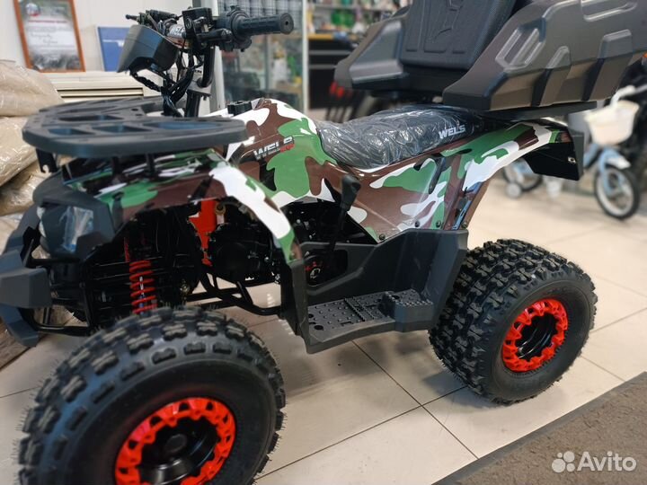 Детский квадроцикл thunder wels AX 125