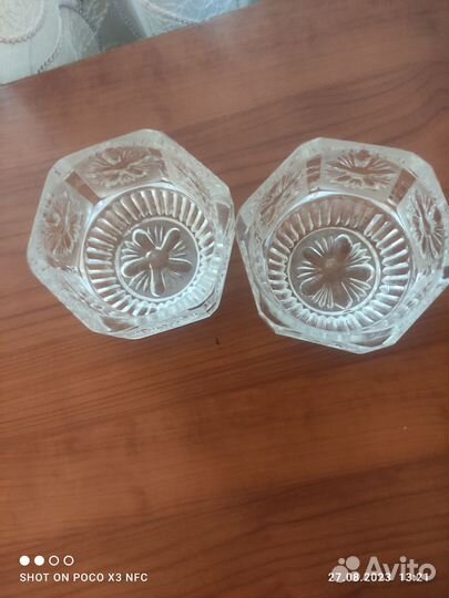 Ваза хрустальная СССР