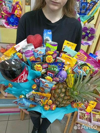 Сладкие букеты для взрослых и детей