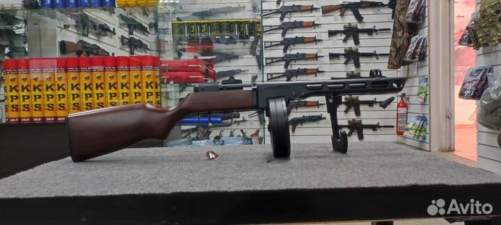 Страйкбольный Пистолет-пулемет Snow Wolf ппш EBB